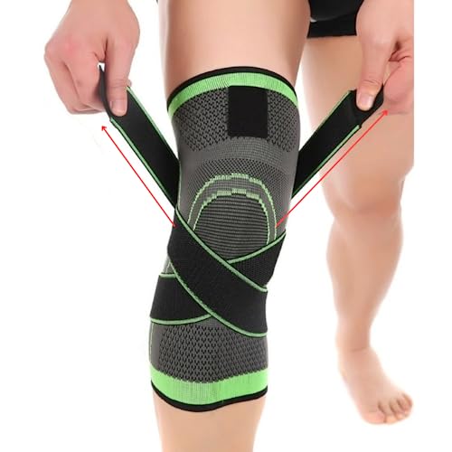 KneeForce™  – Joelheira de Compressão com Alças Ajustáveis para Estabilidade e Alívio da Dor