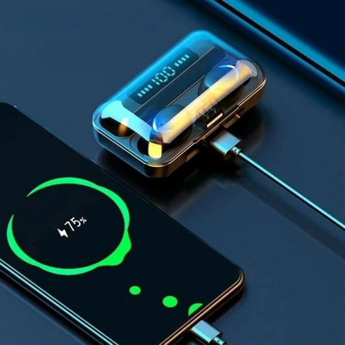 EchoX™  – Fone de Ouvido Bluetooth 5.1 com Toque Inteligente e Som Envolvente
