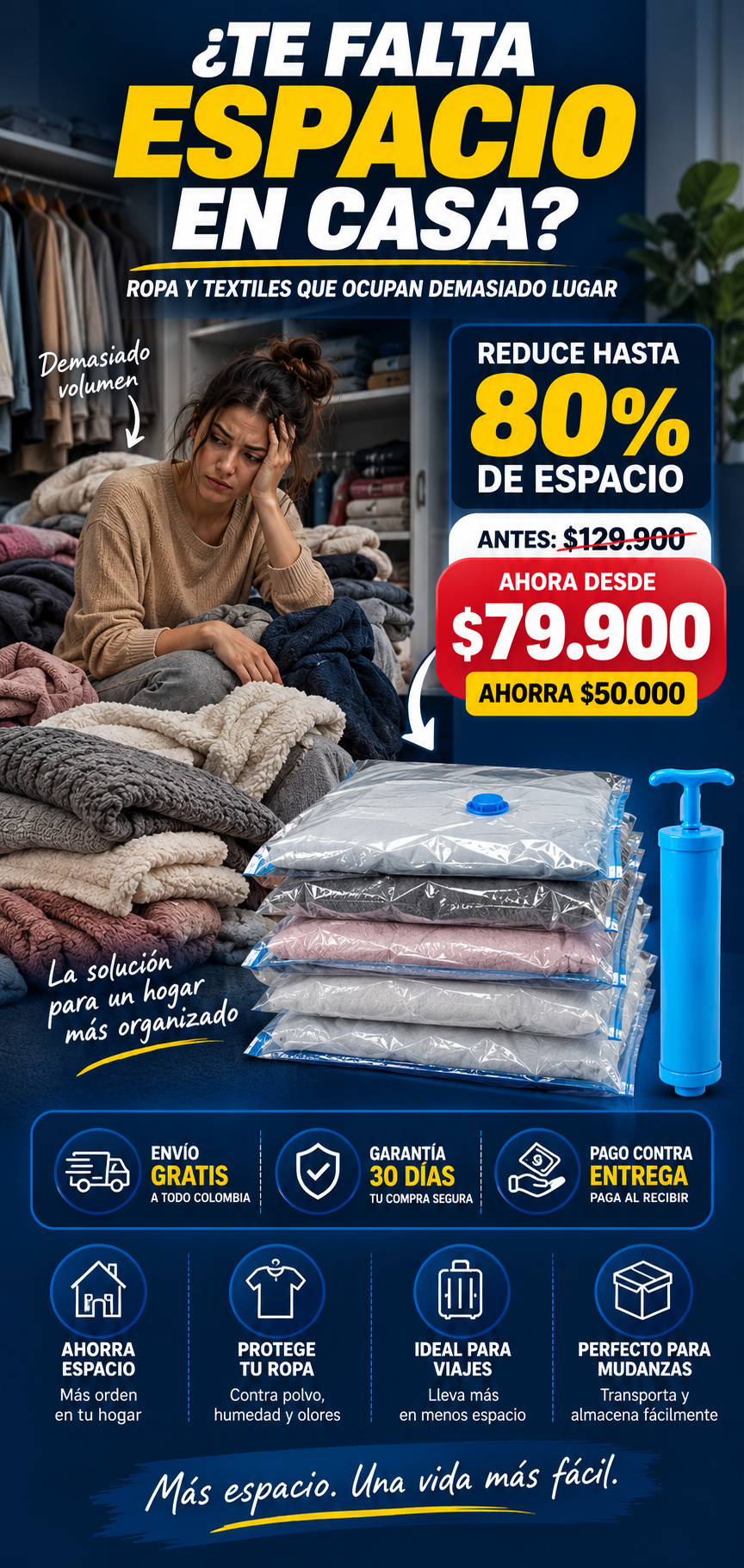 Bolsa de almacenamiento al vacio